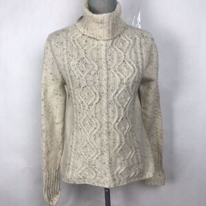 wool/cashmere turtleneck sweater by D Exterior S/M